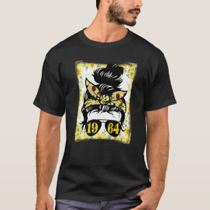 Zonnebloemmoeder geboren in 1964 t-shirt