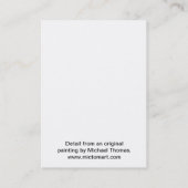 Zonnebloemmozaïekartiesten in de ACEO-handel Visitekaartje (Achterkant)