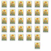 Zonnebloemmuis Sticker (Voorkant)