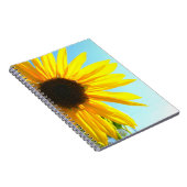 Zonnebloemnotebook Notitieboek (Rechterzijde)