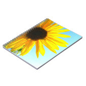 Zonnebloemnotebook Notitieboek (Linkerzijde)