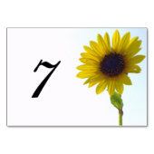 Zonnebloemnummer Kaart (Voorkant)