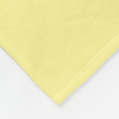 zonnebloemolie fleece deken (Hoek)