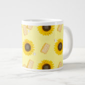 zonnebloemolie grote koffiekop (Voorkant rechts)