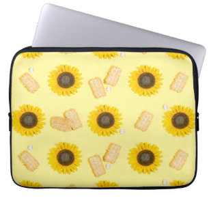 zonnebloemolie laptop sleeve