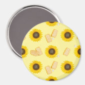 zonnebloemolie magneet (Voorkant / Achterkant)