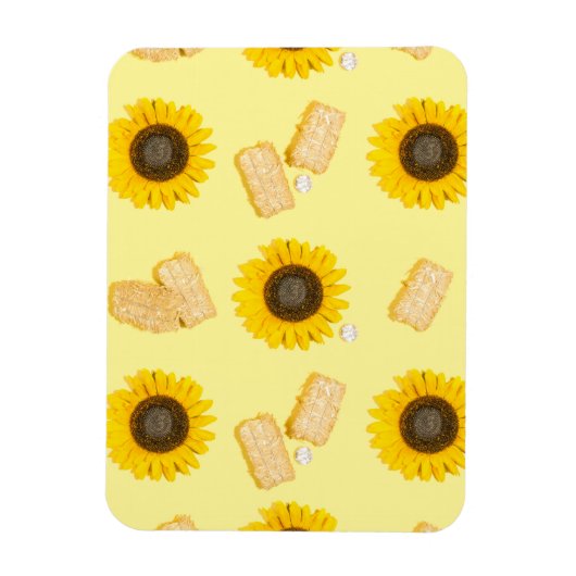 zonnebloemolie magneet (Verticaal)