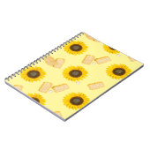 zonnebloemolie notitieboek (Linkerzijde)