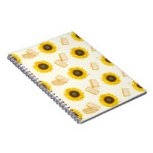 zonnebloemolie notitieboek (Rechterzijde)