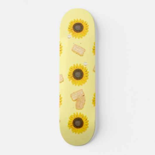 zonnebloemolie persoonlijk skateboard (Voorkant)