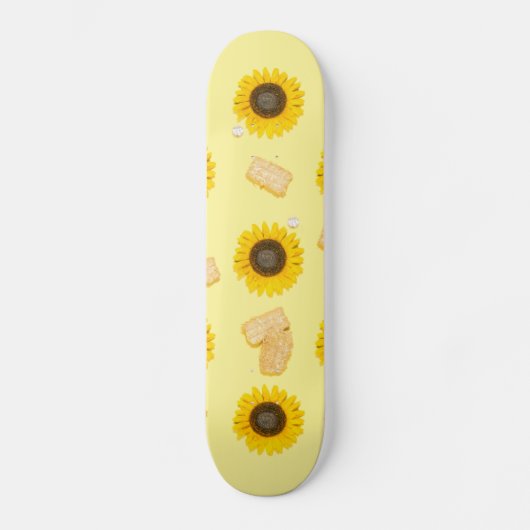 zonnebloemolie persoonlijk skateboard (Voorkant)