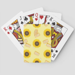 zonnebloemolie pokerkaarten