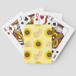 zonnebloemolie pokerkaarten
