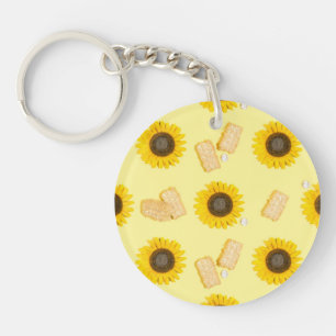 zonnebloemolie sleutelhanger