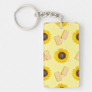zonnebloemolie sleutelhanger