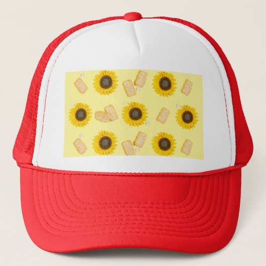 zonnebloemolie trucker pet (Voorkant)