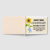 Zonnebloemontwerp Gastenboek (Volledig)