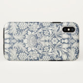 Zonnebloemontwerp (van William Morris) Case-Mate iPhone Case (Achterkant (horizontaal))