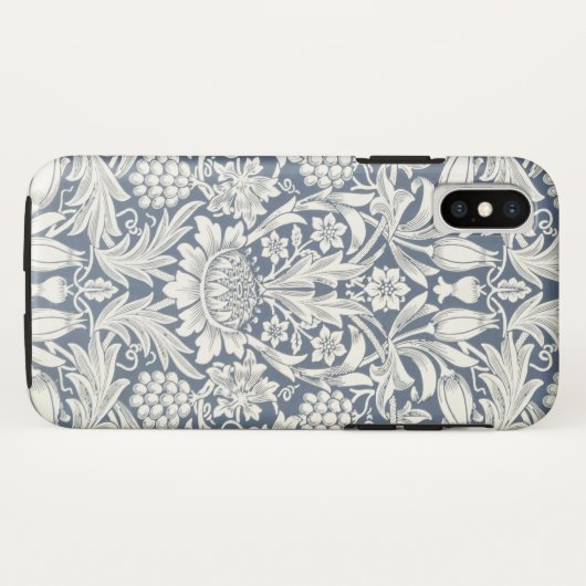 Zonnebloemontwerp (van William Morris) Case-Mate iPhone Case (Achterkant (horizontaal))