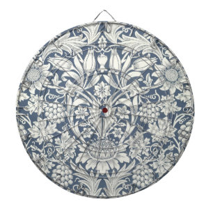 Zonnebloemontwerp (van William Morris) Dartboard Dartbord