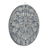 Zonnebloemontwerp (van William Morris) Dartboard Dartbord (Voorkant Links)
