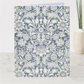 Zonnebloemontwerp (van William Morris) Grote kaart (Voorkant)