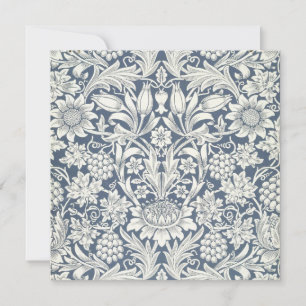 Zonnebloemontwerp (van William Morris) Kaart
