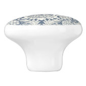 Zonnebloemontwerp (van William Morris) Keramische  Keramische Knop (Zijkant)