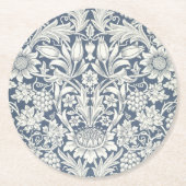 Zonnebloemontwerp (van William Morris) Onderzetter (Voorkant)