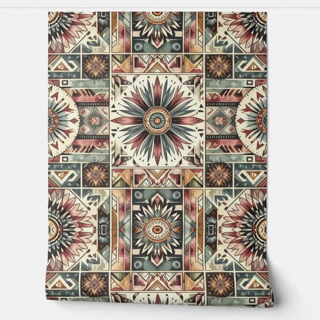 Zonnebloemoogst Behang (Afrollen)