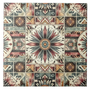 Zonnebloemoogst Tegeltje