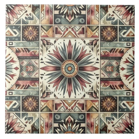 Zonnebloemoogst Tegeltje (Voorkant)