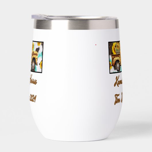  zonnebloemotor. Harris - Walz 2024 (Rechts)