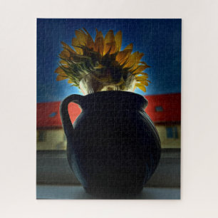 Zonnebloempaas Legpuzzel