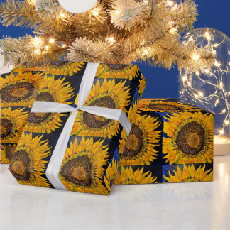 Zonnebloempakken Cadeaupapier