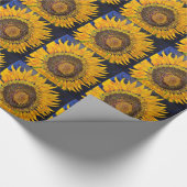 Zonnebloempakken Cadeaupapier (Hoek)