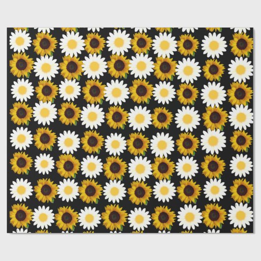 Zonnebloempakken Cadeaupapier (Vlak)