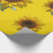 Zonnebloempakken Cadeaupapier (Hoek)