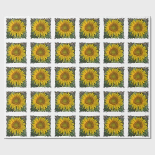 Zonnebloempakken Cadeaupapier (Vlak)