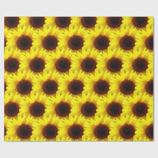 Zonnebloempakken Cadeaupapier (Vlak)
