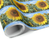 Zonnebloempakken Cadeaupapier (Rol Hoek)