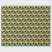 Zonnebloempakken Cadeaupapier (Vlak)