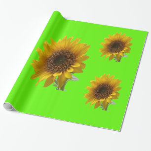 Zonnebloempakken Cadeaupapier