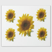 Zonnebloempakken Cadeaupapier (Vlak)