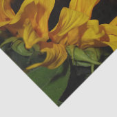 Zonnebloempakken Tissuepapier (Detail)