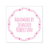 zonnebloempand, door SelfInk Stamp verwerkt Zelfinktende Stempel (Design)