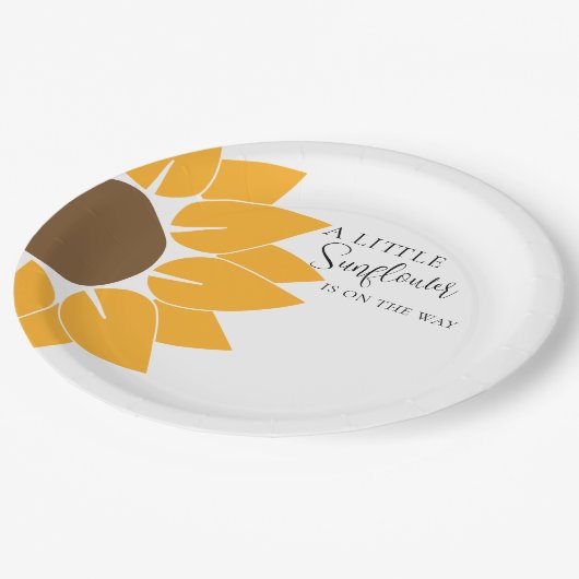 Zonnebloempapier Bord (Gekanteld)