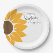Zonnebloempapier Bord (Voorkant)