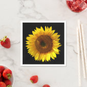 Zonnebloempapier Napels Servet (Insitu)