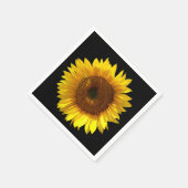 Zonnebloempapier Napels Servet (Hoek)